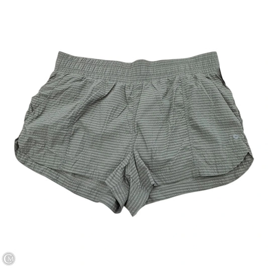 Athletic Shorts By Avia In Green, Size: L