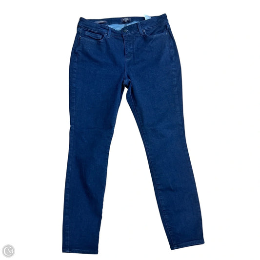 Jeans Skinny By Not Your Daughters Jeans In Blue Denim, Size: 10