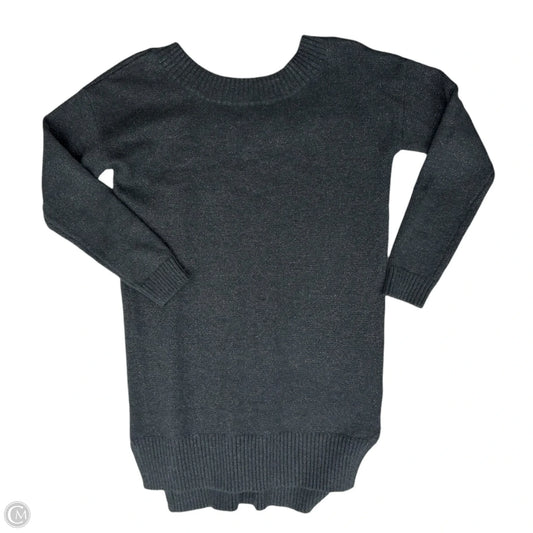 Dress Sweater By Gap In Grey, Size: M