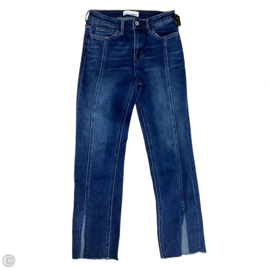 Jeans Straight By Vervet In Blue Denim, Size: 2
