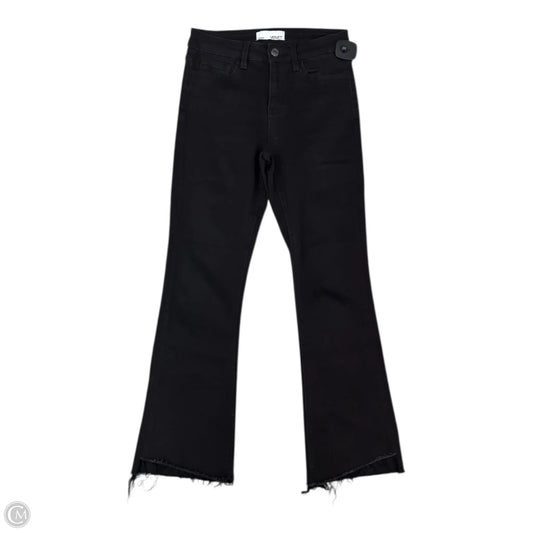 Jeans Boot Cut By Vervet In Black Denim, Size: 2