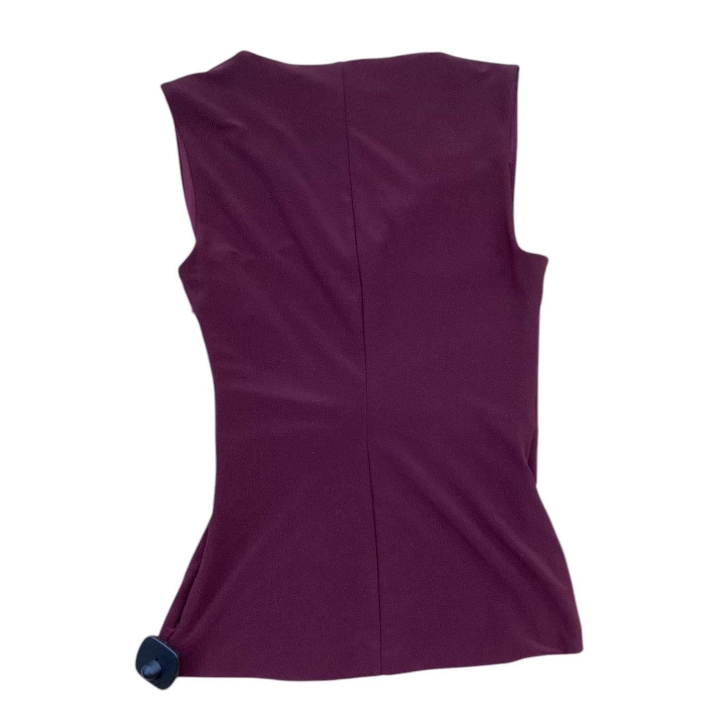 Blouse Sleeveless By White House Black Market In Purple, Size: Xxs