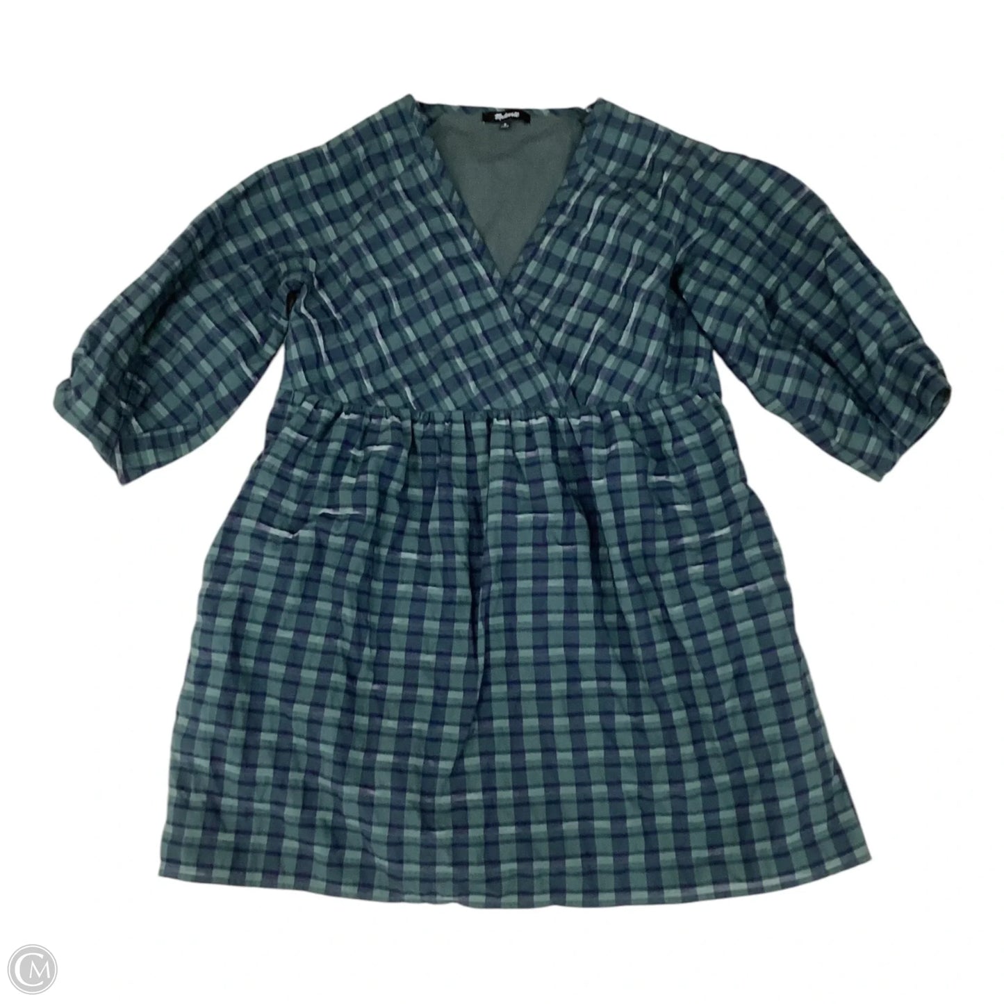 Dress Casual Midi By Madewell In Green, Size: M