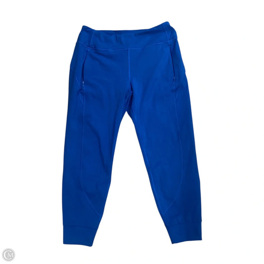 Athletic Leggings By Athleta In Blue, Size: L