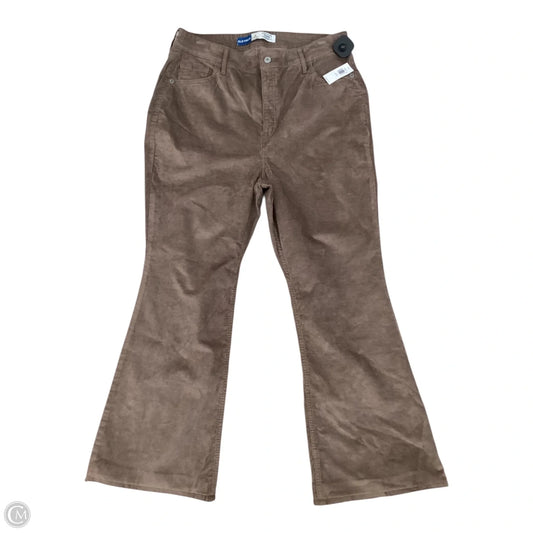 Pants Corduroy By Old Navy In Brown, Size: 14