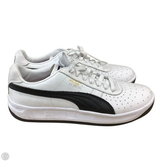 Shoes Athletic By Puma In White, Size: 10