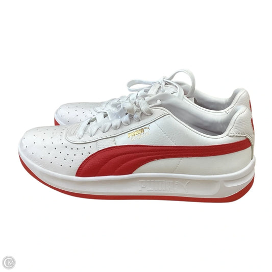 Shoes Athletic By Puma In White, Size: 10
