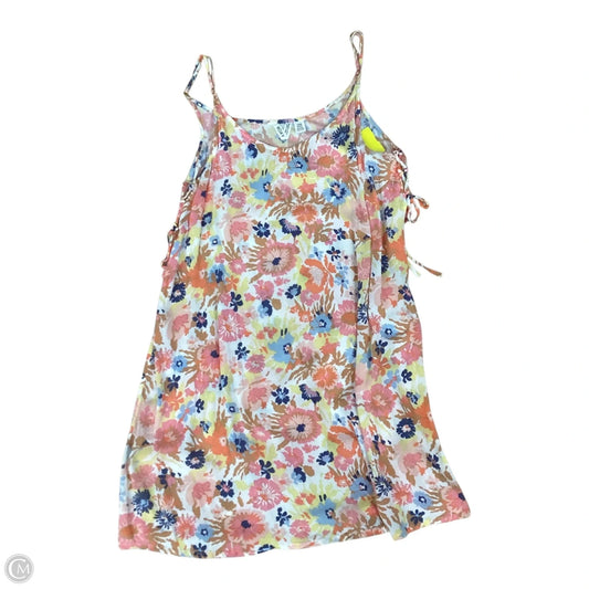 Swimwear Cover-up By Roxy In Floral Print, Size: Xl