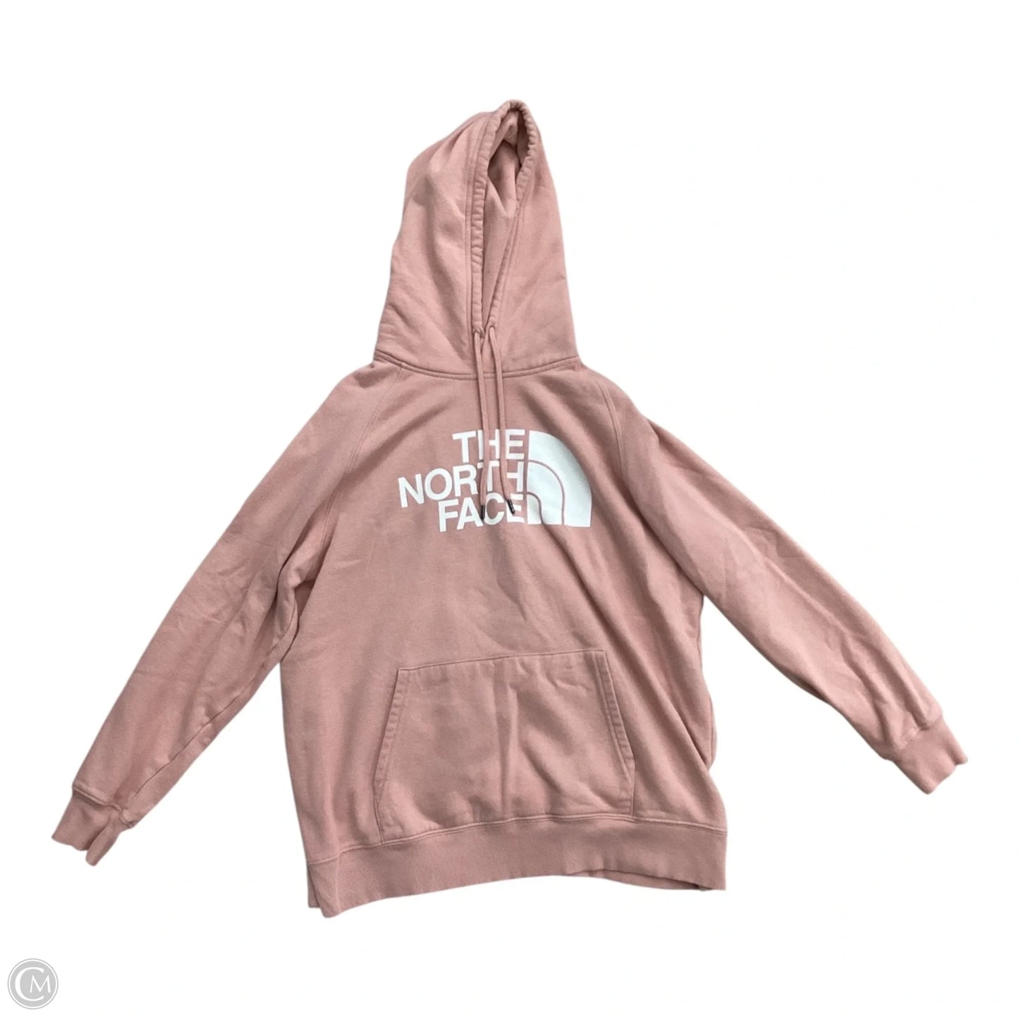 Athletic Sweatshirt Hoodie By The North Face In Pink, Size: Xl