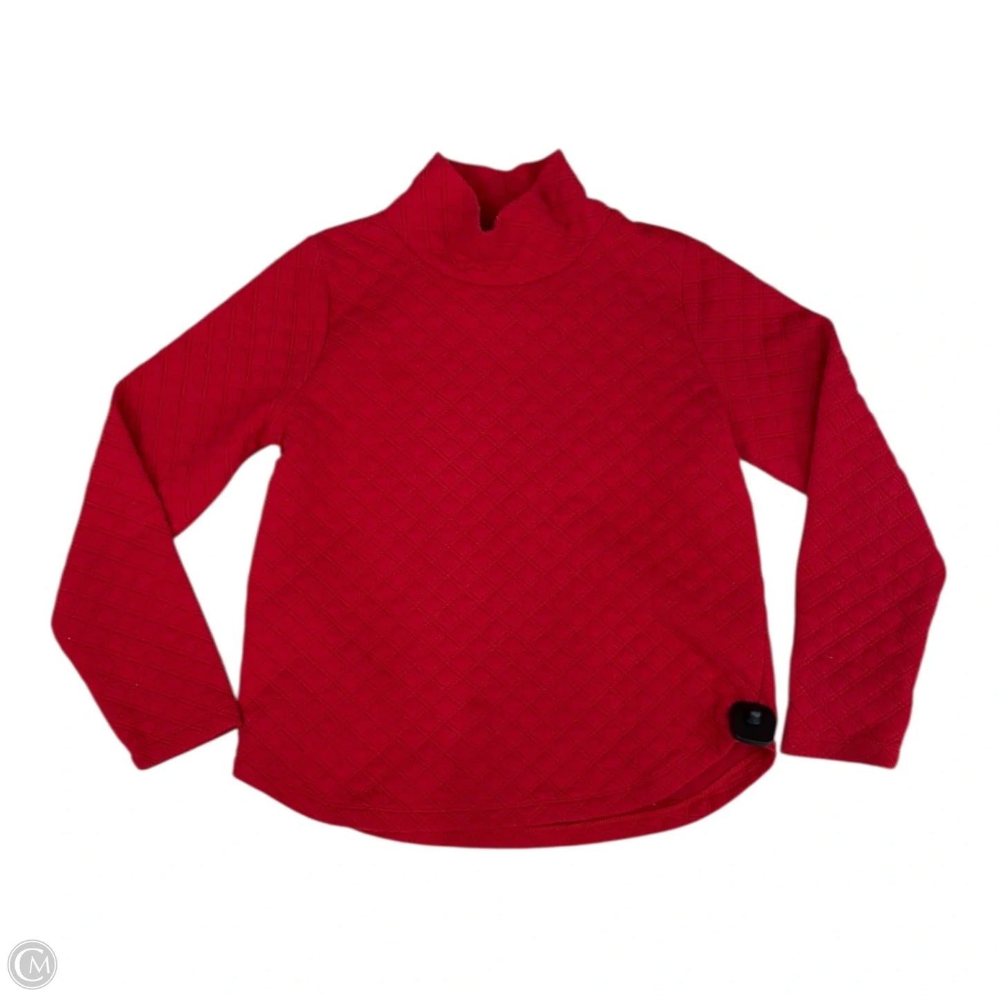 Top Long Sleeve By J. Crew In Red, Size: S