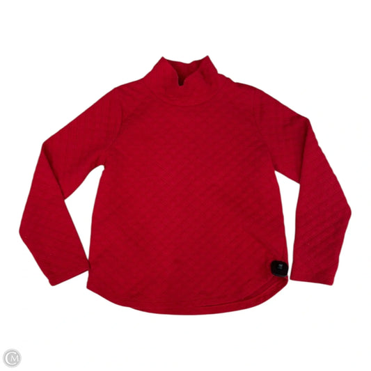 Top Long Sleeve By J. Crew In Red, Size: S