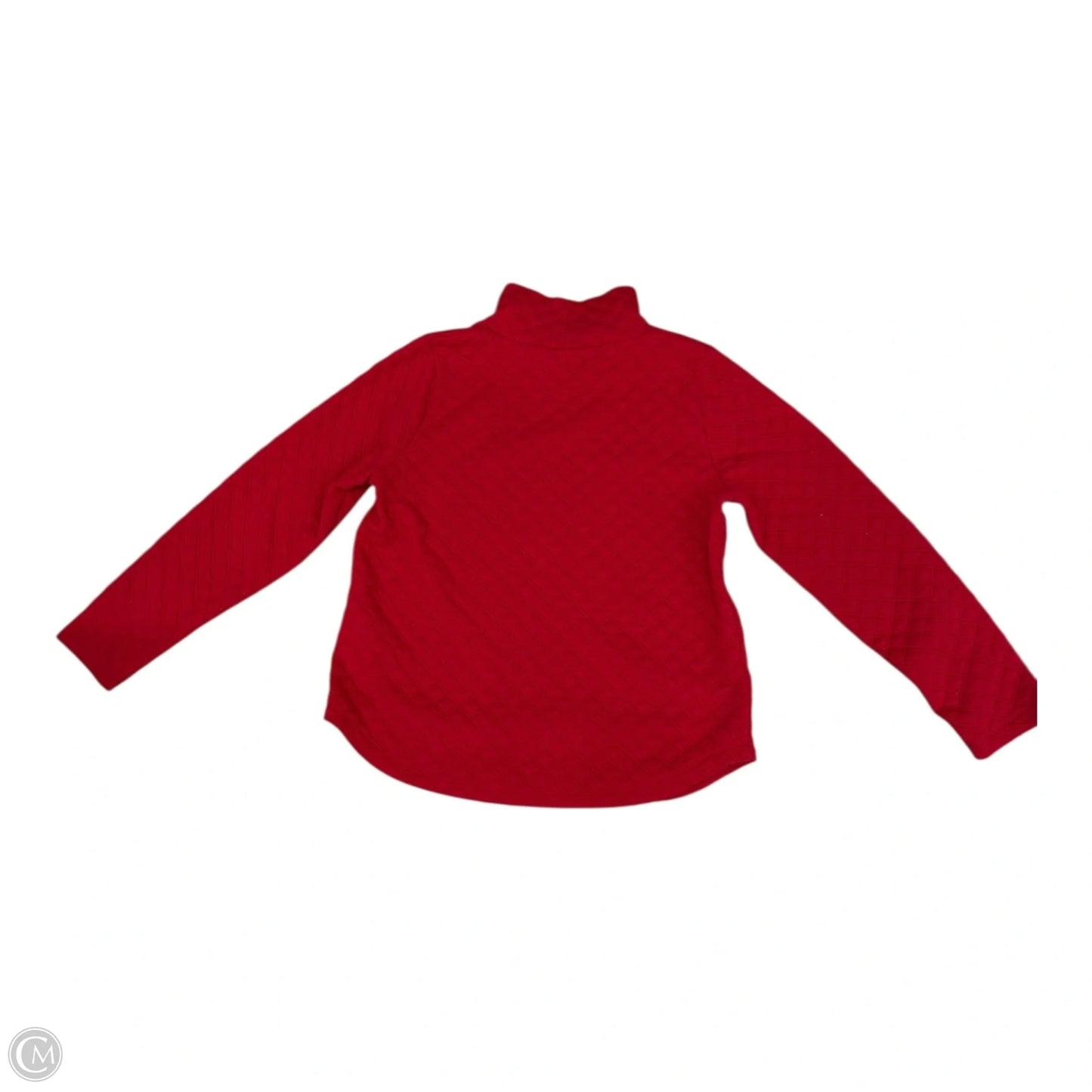 Top Long Sleeve By J. Crew In Red, Size: S