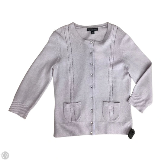 Cardigan By Banana Republic In Purple, Size: M