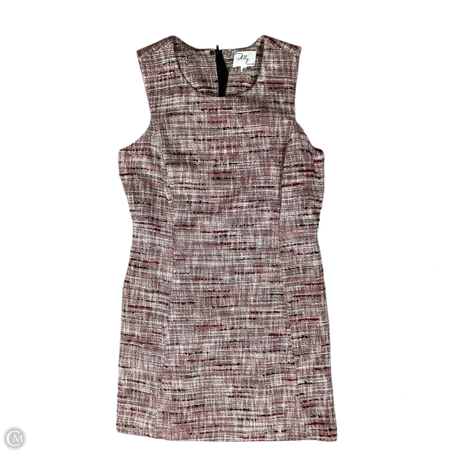 Dress Designer By Milly In Red & White, Size: M
