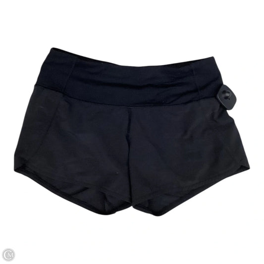 Athletic Shorts By Lululemon In Black, Size: Xs