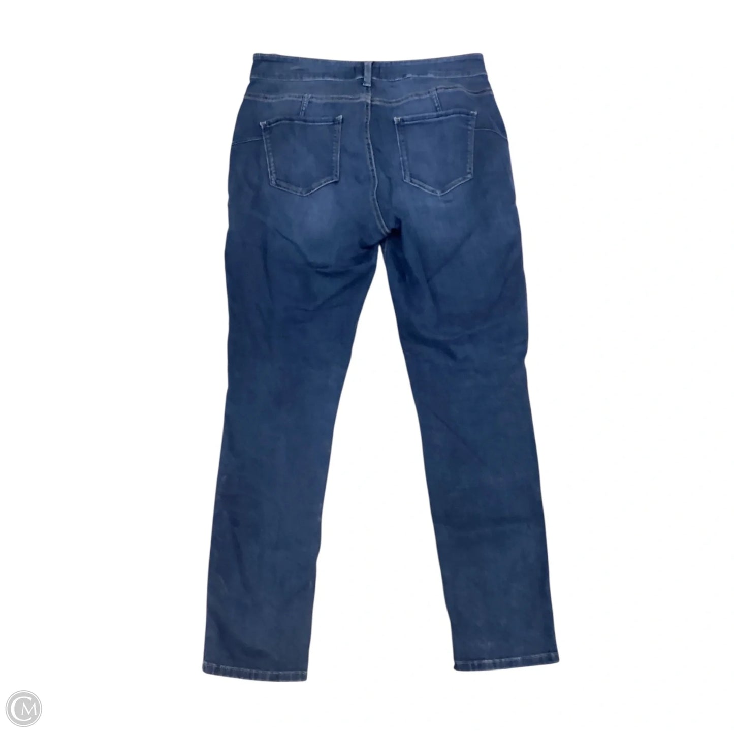 Jeans Skinny By Not Your Daughters Jeans In Blue Denim, Size: 12