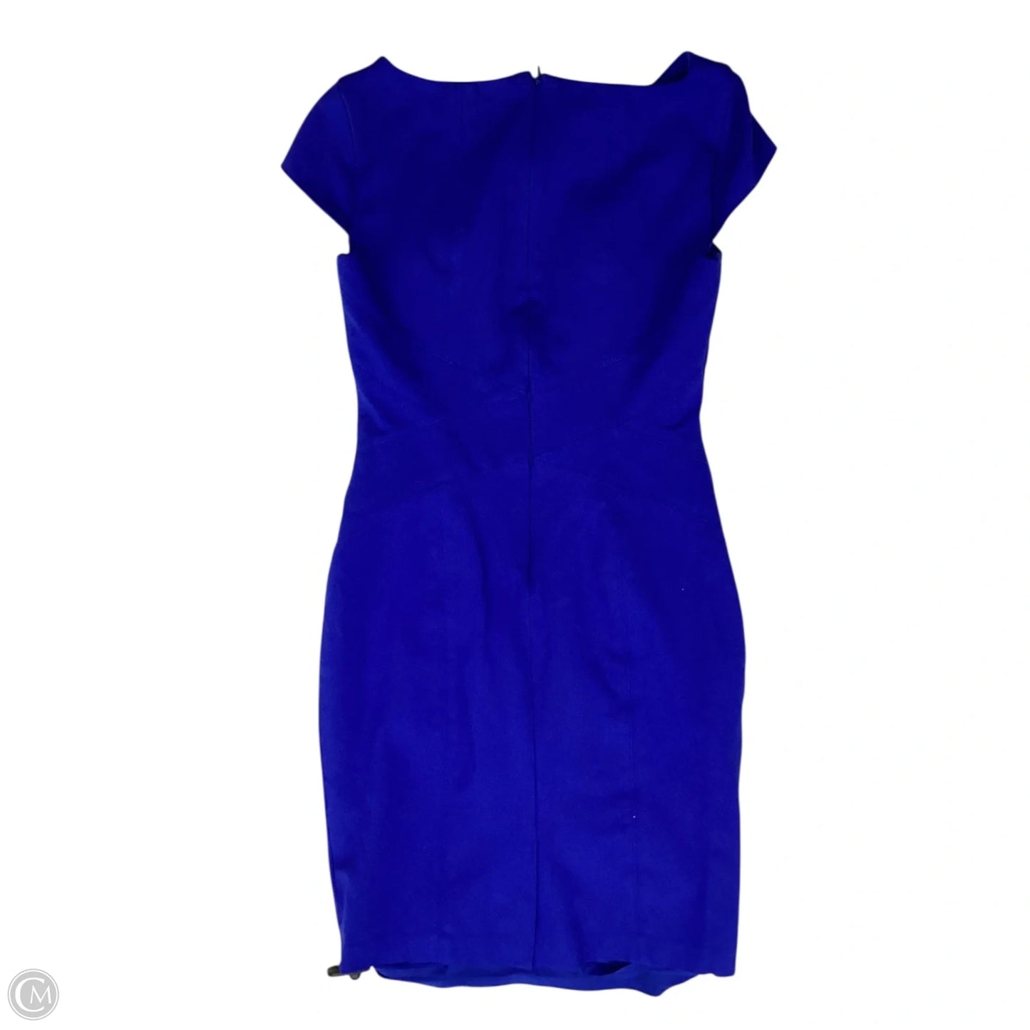 Dress Casual Midi By White House Black Market In Blue, Size: S