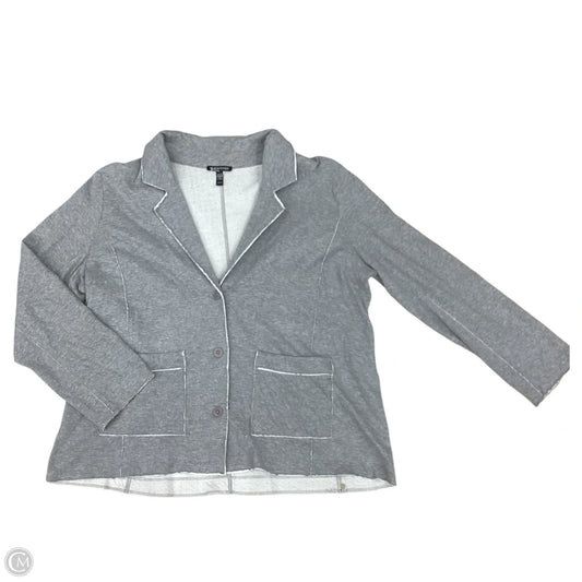 Cardigan By Eileen Fisher In Grey, Size: Xl