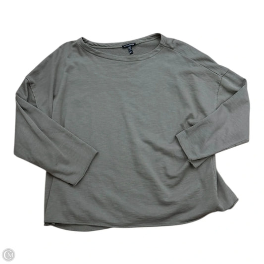 Sweater By Eileen Fisher In Green, Size: 1x