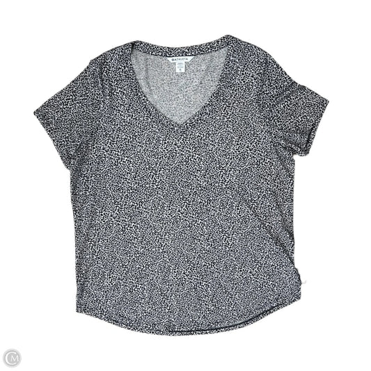 Top Short Sleeve By Athleta In Animal Print, Size: Xl