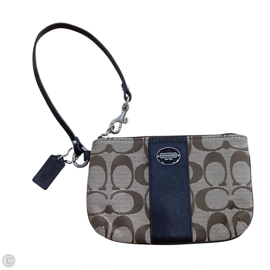 Wristlet Designer By Coach, Size: Small