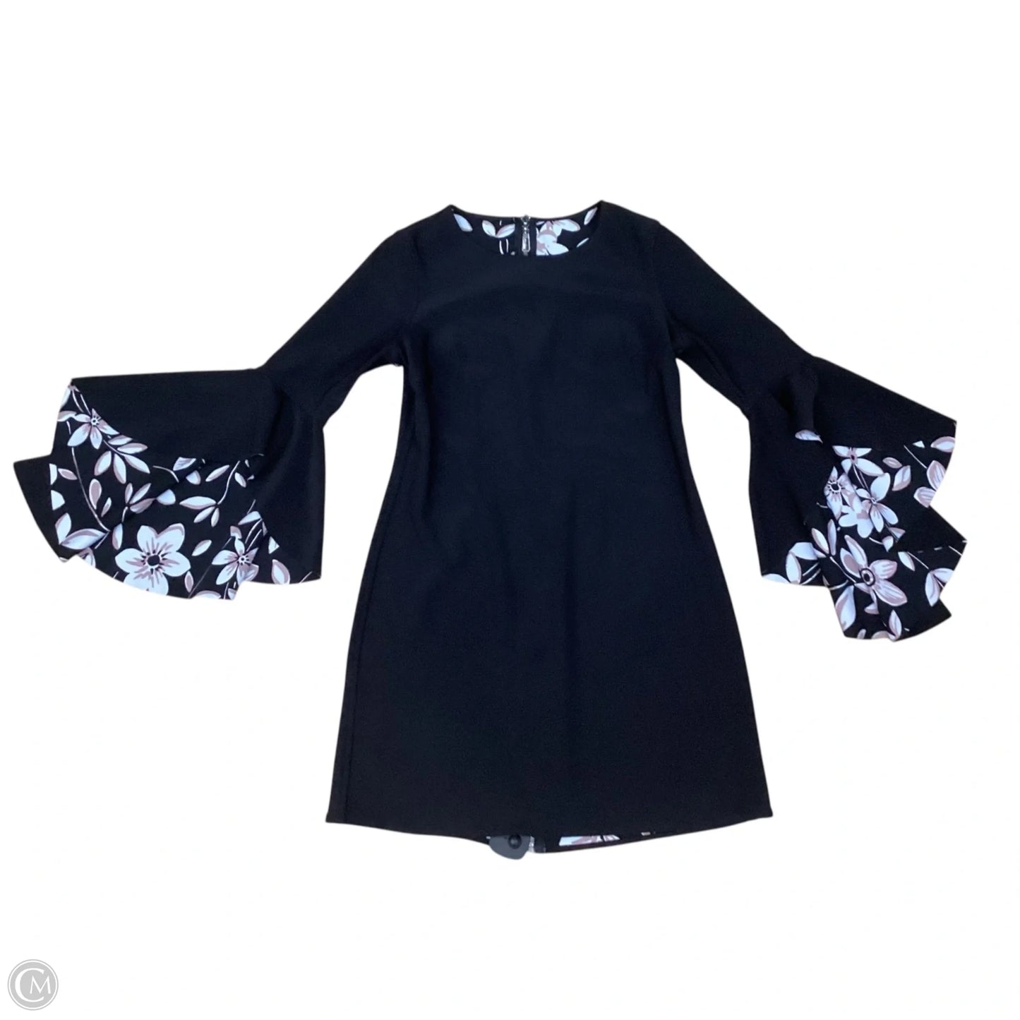 Dress Casual Midi By White House Black Market In Floral Print, Size: L