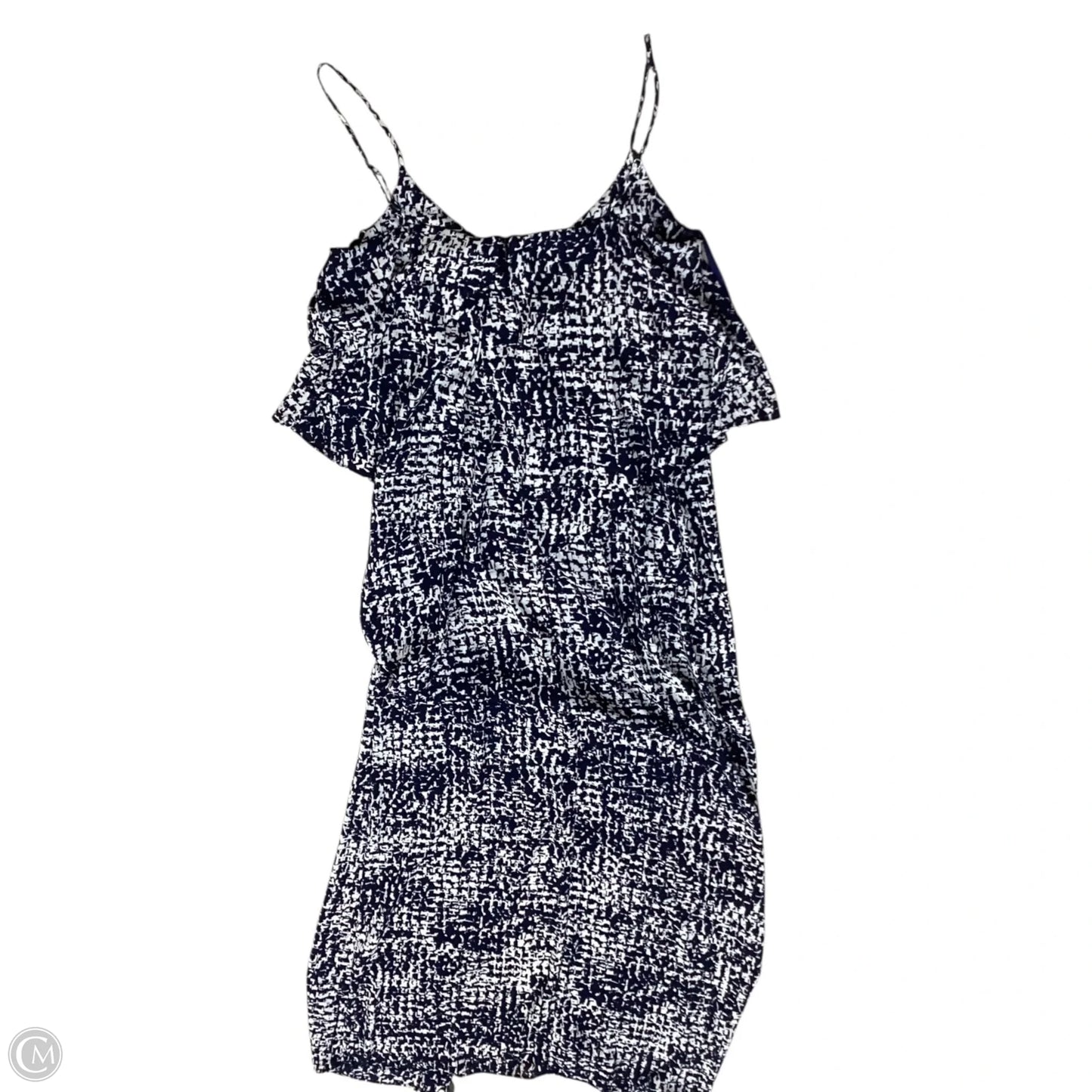 Dress Casual Maxi By White House Black Market In Blue & White, Size: S
