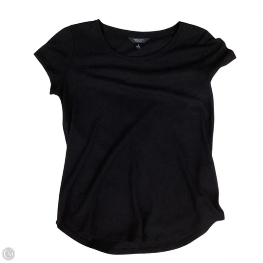 Top Short Sleeve By Simply Vera In Black, Size: S