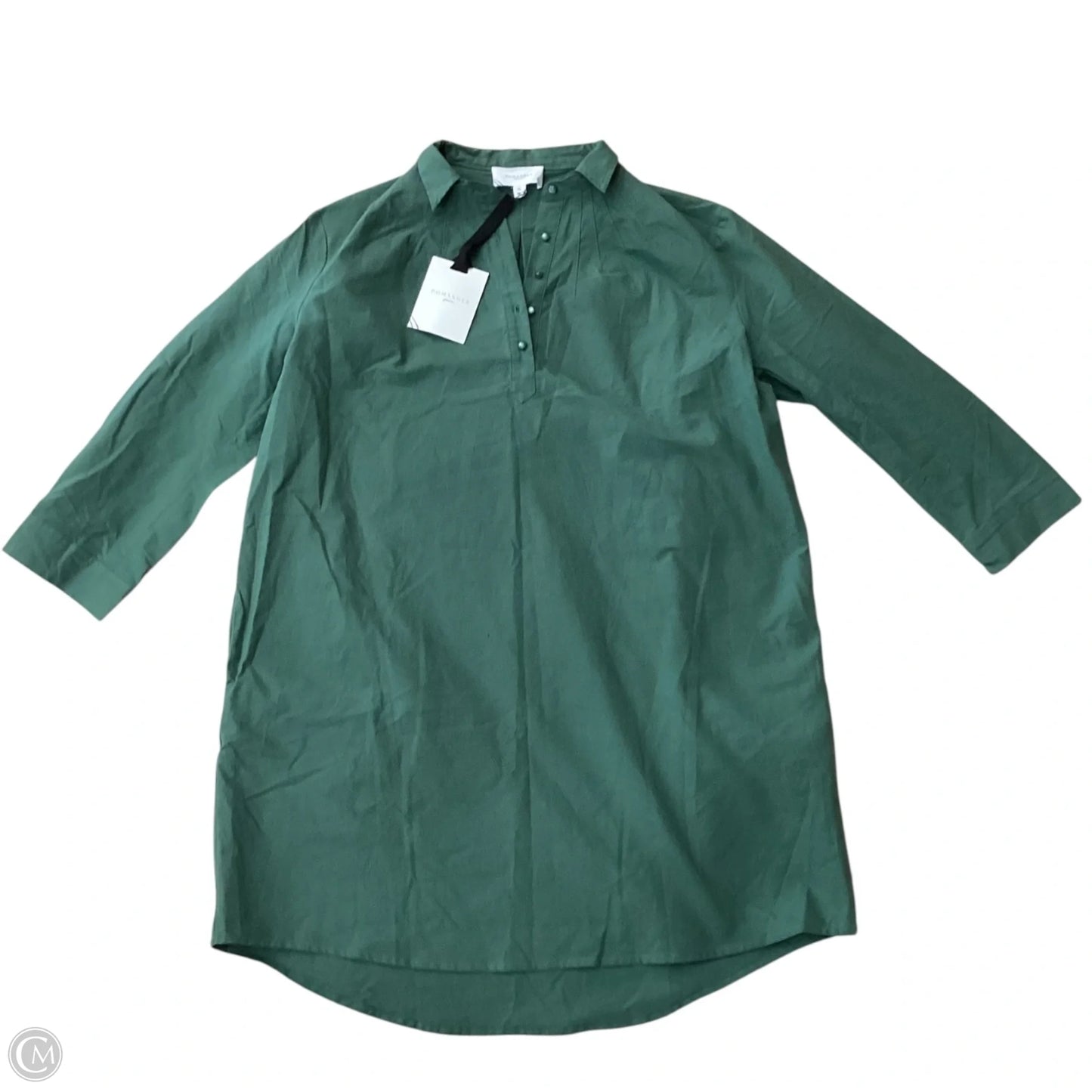 Dress Casual Short By Pomander Place In Green, Size: Xl