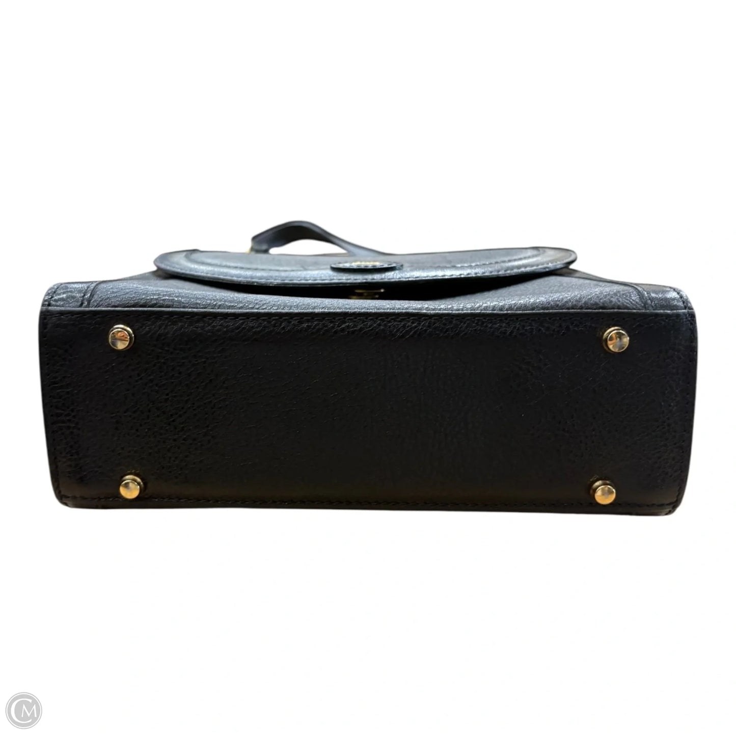 Handbag Leather By Bally, Size: Small