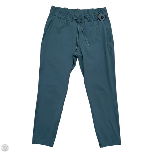 Athletic Pants By Lululemon In Green, Size: M