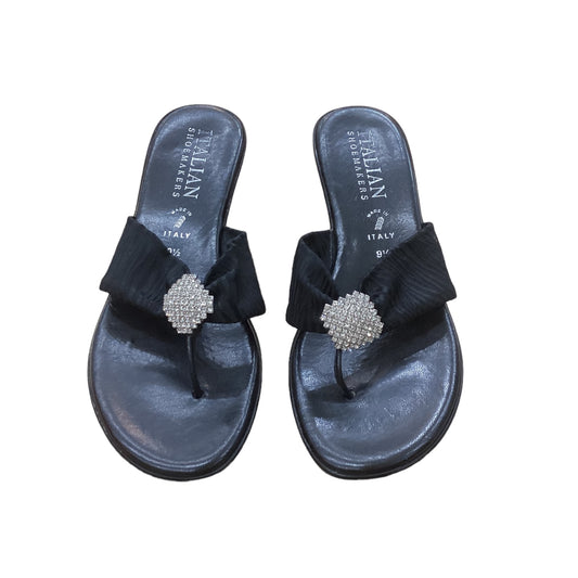 Sandals Heels Block By Italian Shoemakers  Size: 9.5