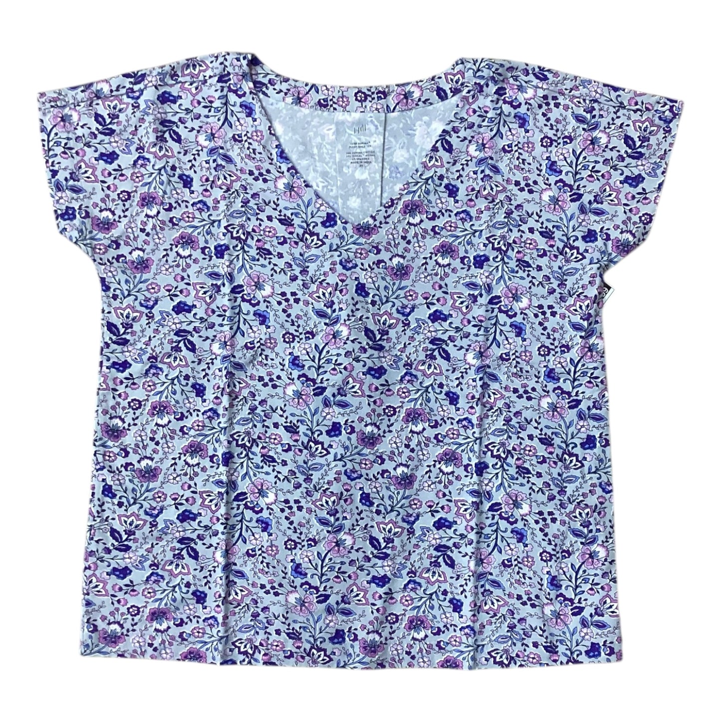 Top Short Sleeve By J. Jill In Purple, Size: Xs