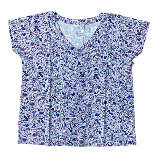 Top Short Sleeve By J. Jill In Purple, Size: Xs