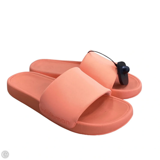 Sandals Flip Flops By Lululemon In Orange, Size: 7