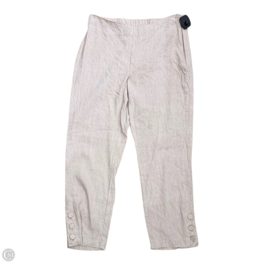 Pants Cropped By J. Jill In Tan, Size: 6