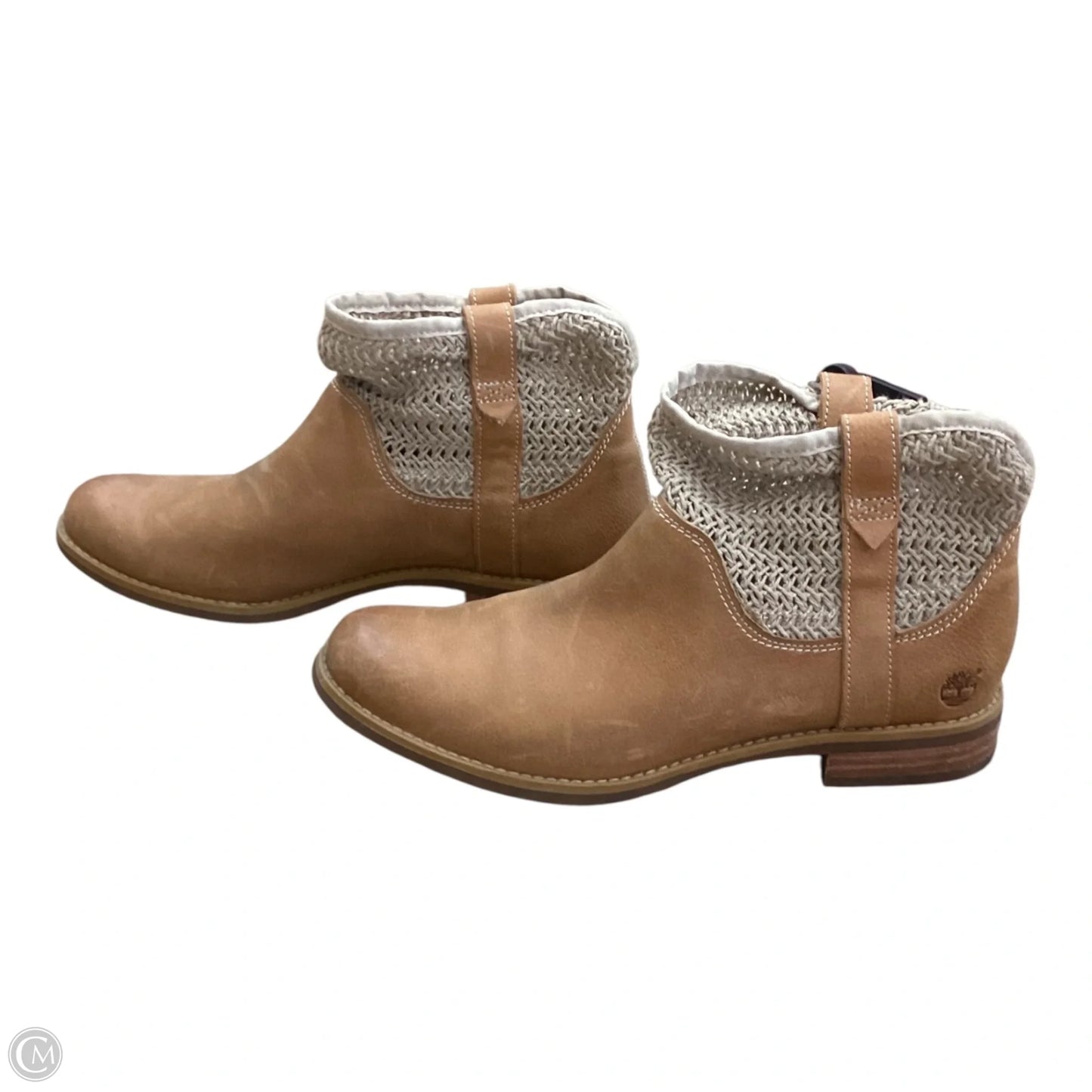 Boots Ankle Flats By Timberland In Brown, Size: 8.5