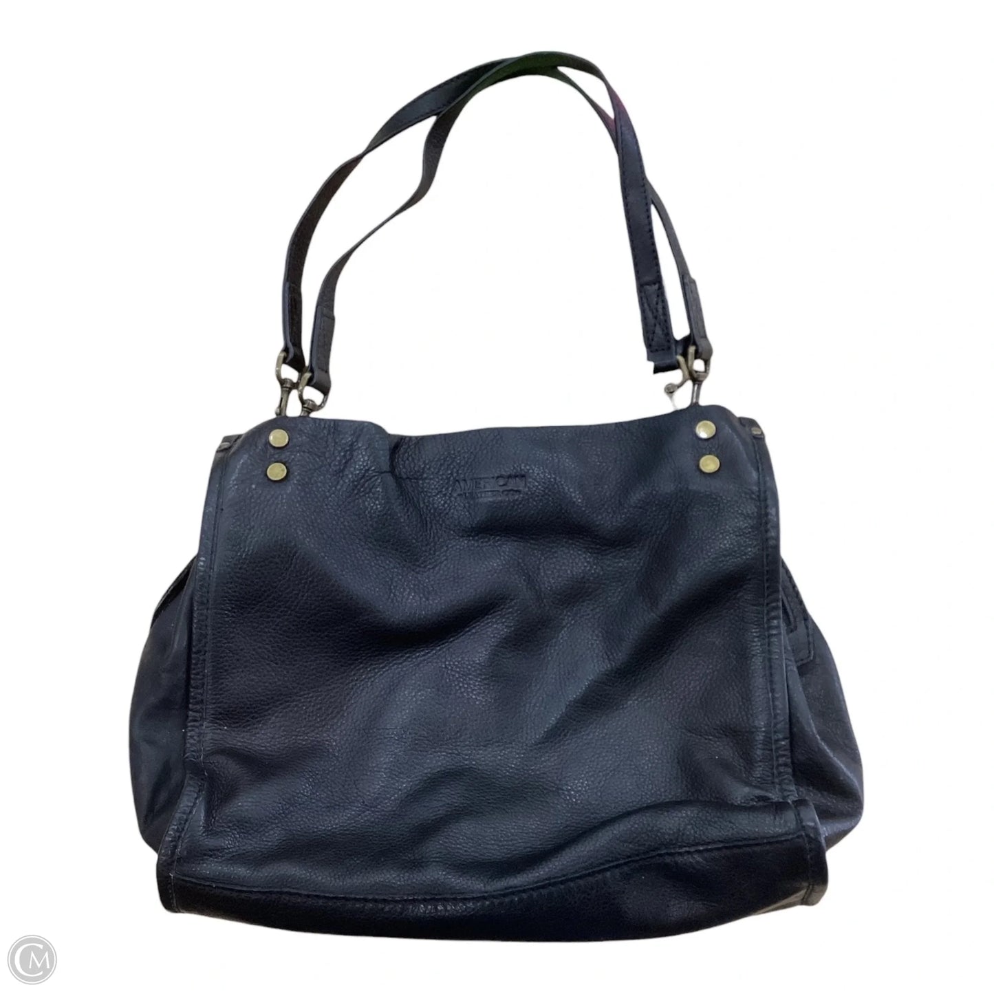 Handbag Leather By Cmb, Size: Medium