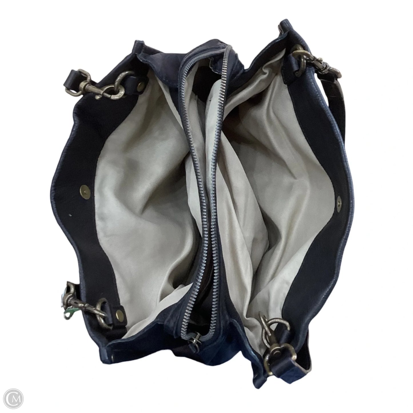 Handbag Leather By Cmb, Size: Medium