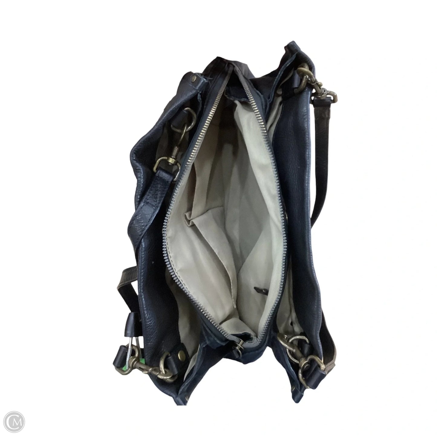 Handbag Leather By Cmb, Size: Medium