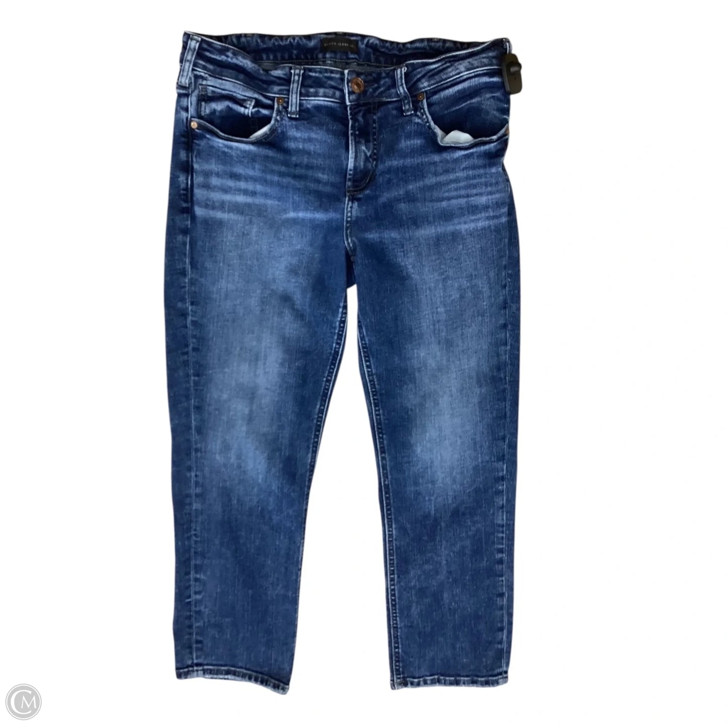 Jeans Straight By Silver In Blue, Size: 12