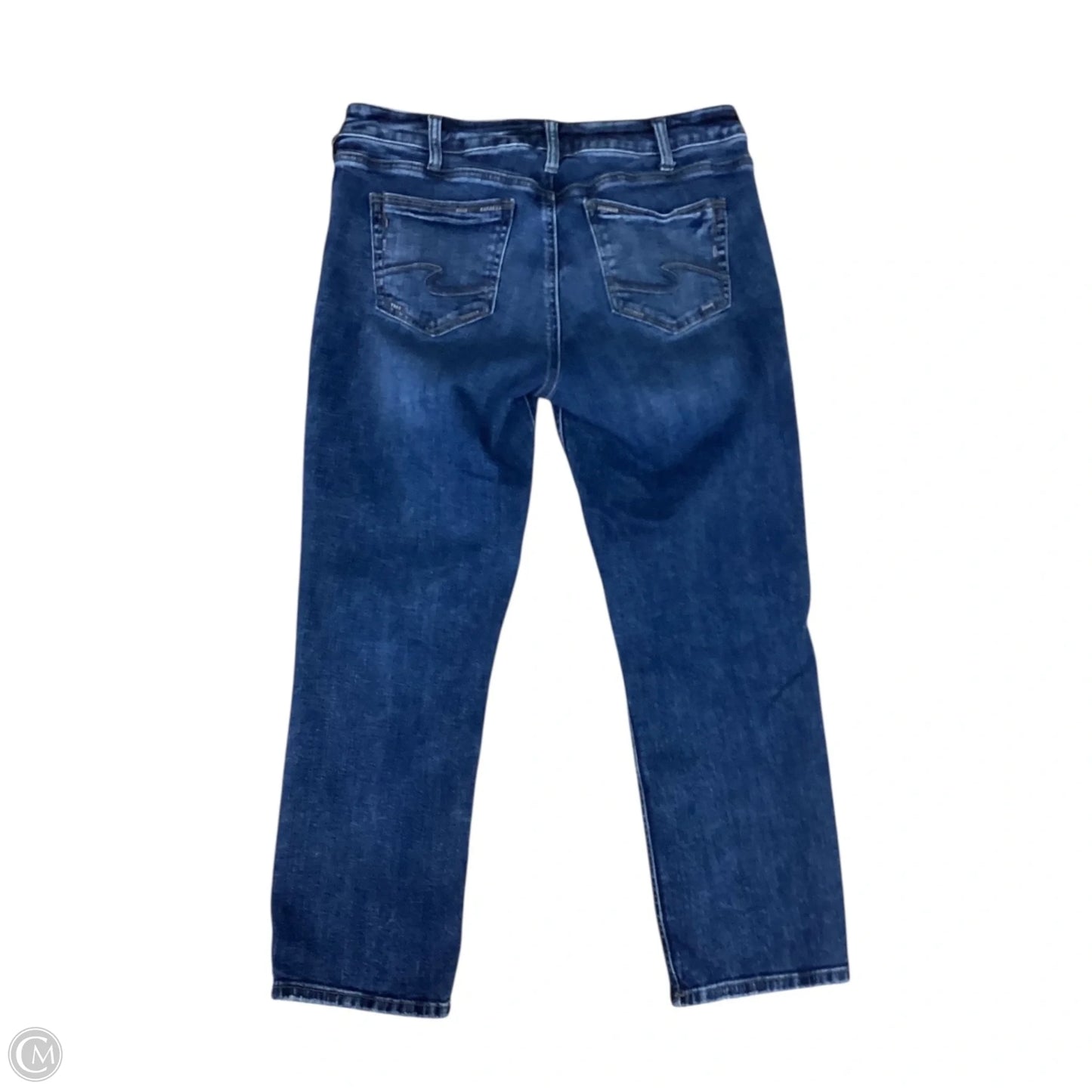 Jeans Straight By Silver In Blue, Size: 12