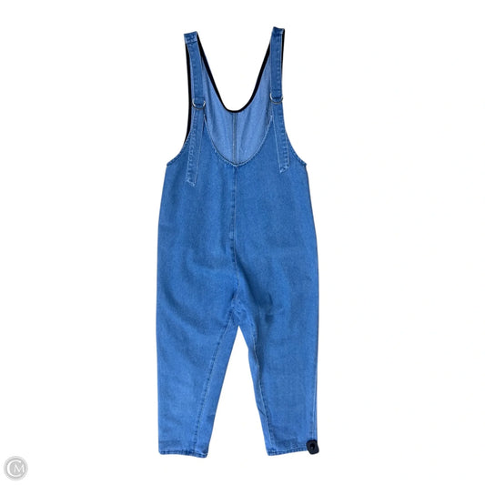Overalls By Clothes Mentor In Blue Denim, Size: Xs