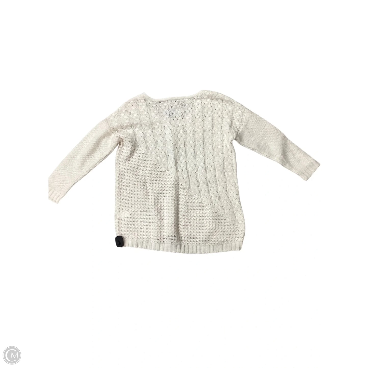 Sweater By Lucky Brand In Cream, Size: Xl