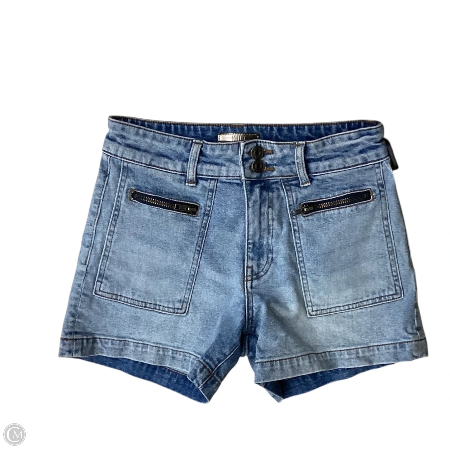 Shorts By Kut In Blue Denim, Size: 0