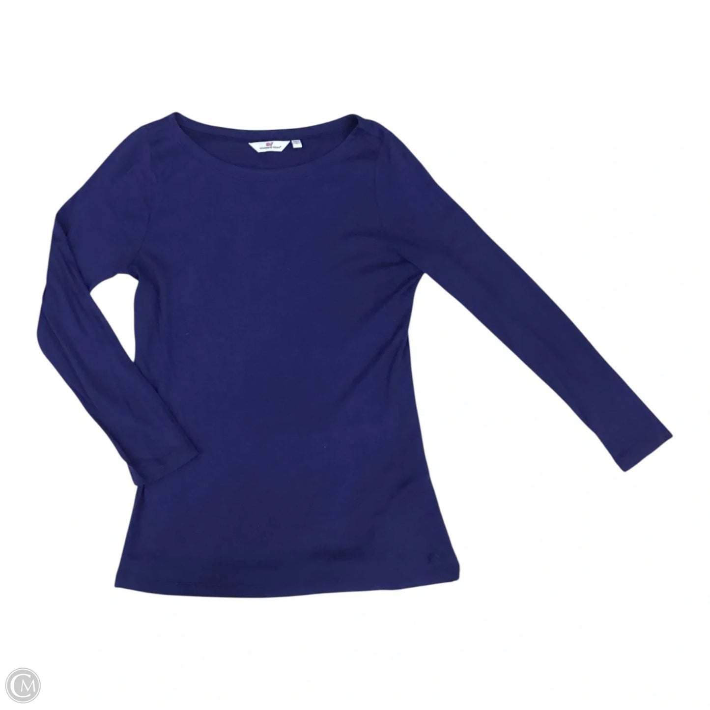 Top Long Sleeve By Vineyard Vines In Navy, Size: L
