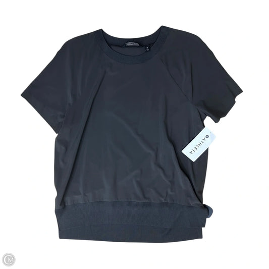 Athletic Top Short Sleeve By Athleta In Brown, Size: M