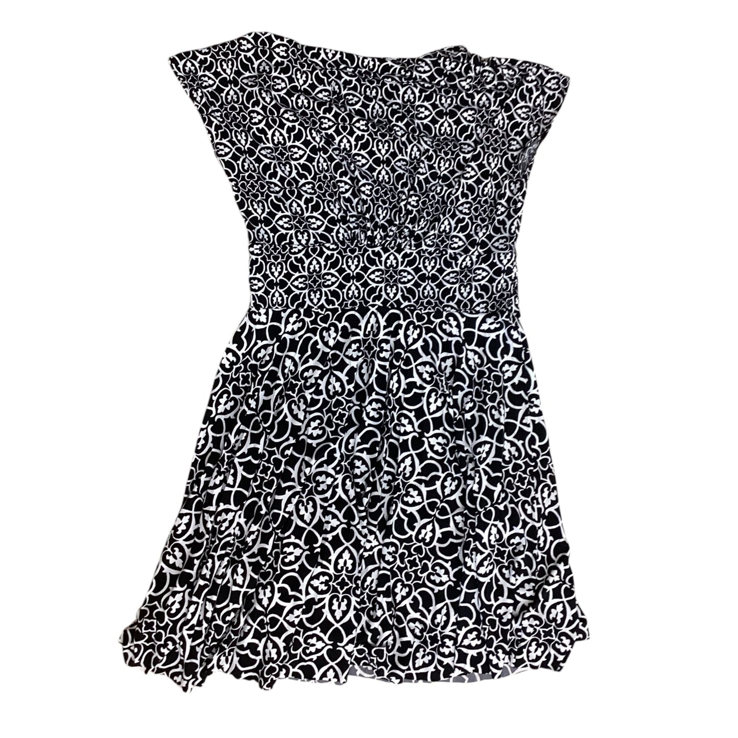 Dress Designer By White House Black Market In Black & White, Size: L