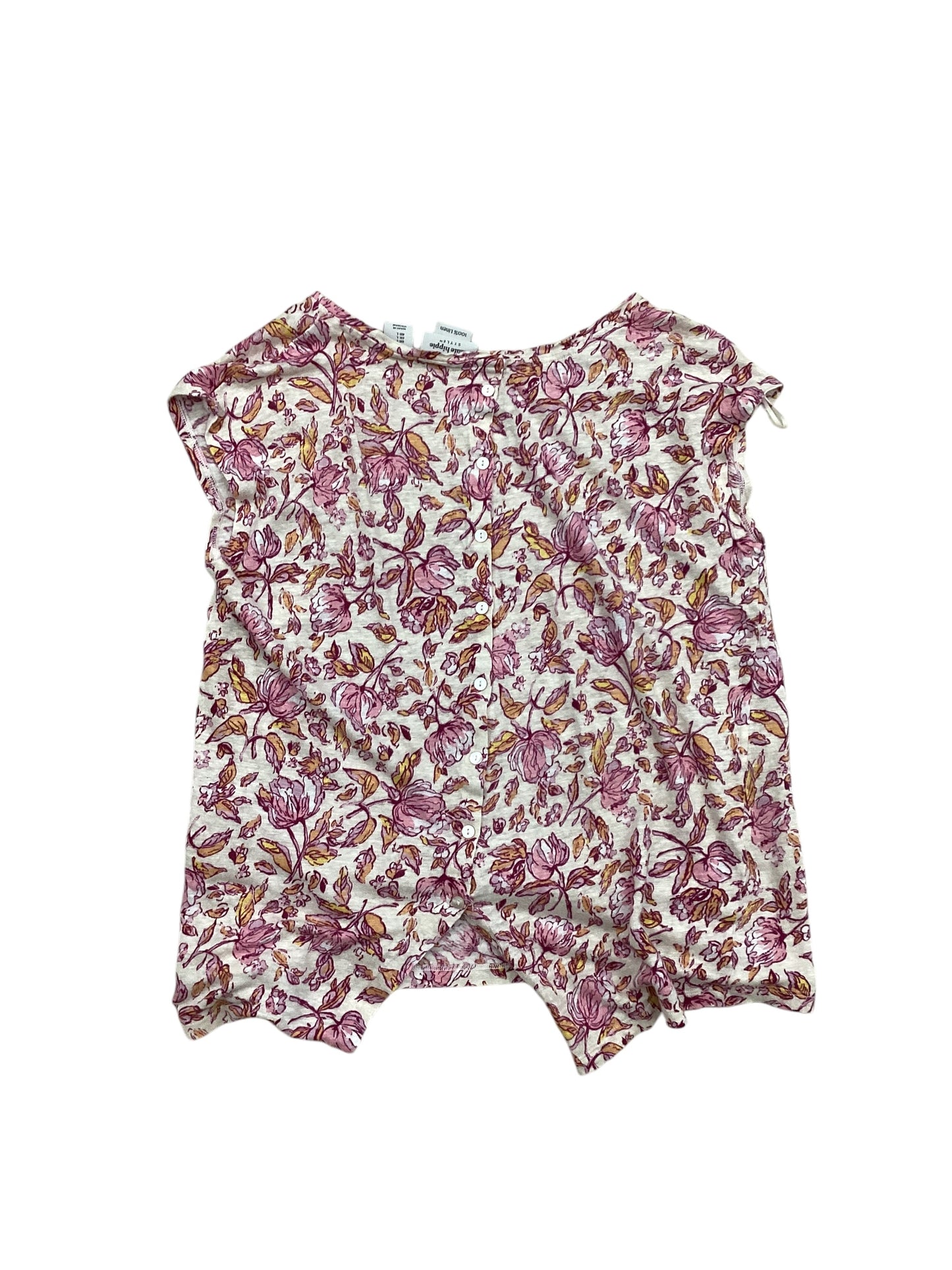 Blouse Designer By Haute Hippie In Floral Print, Size: L