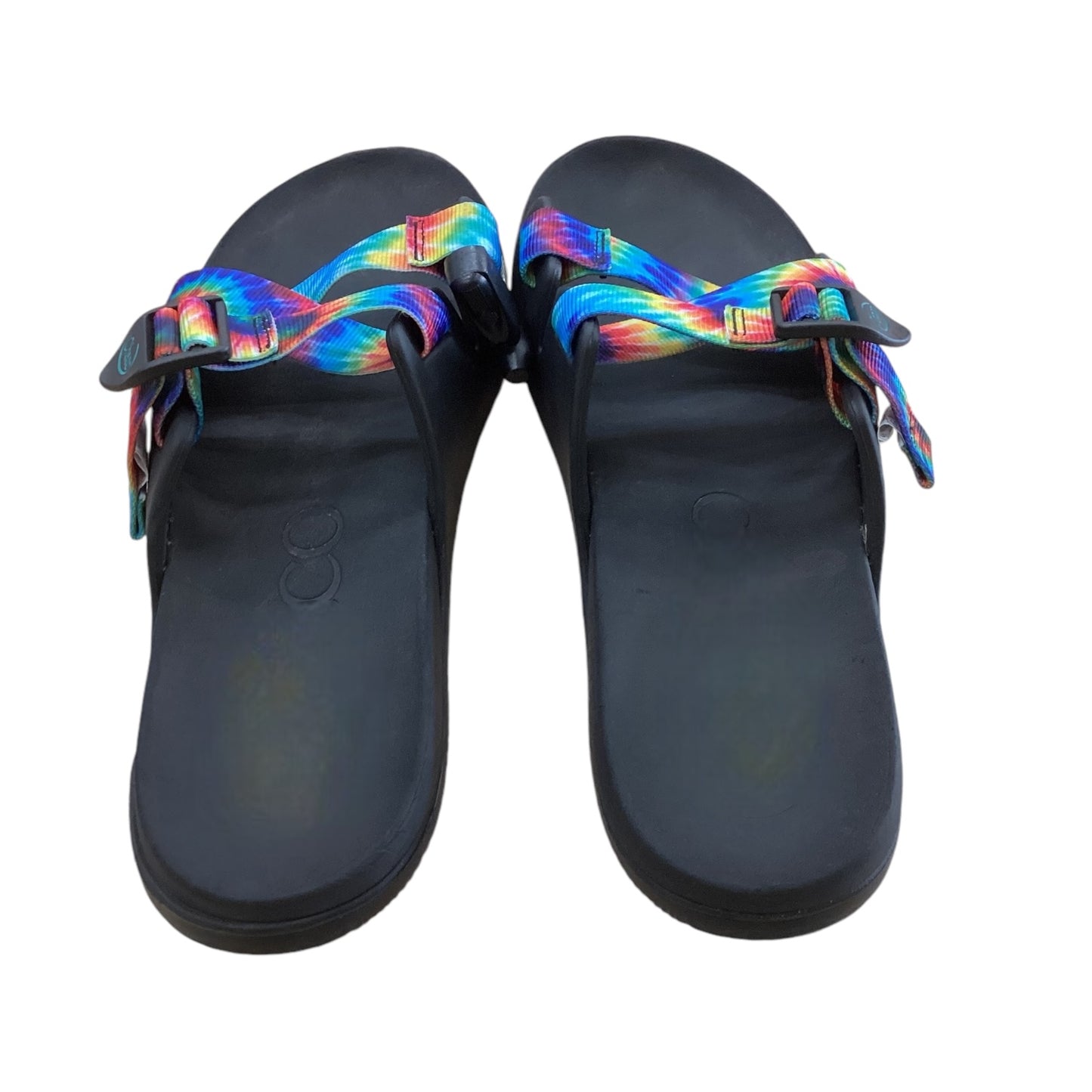 Sandals Designer By Chacos In Tie Dye Print, Size: 10